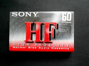 Sony HF 60 High Fidelity Normal Bias Audio Cassette - Picture 1 of 3