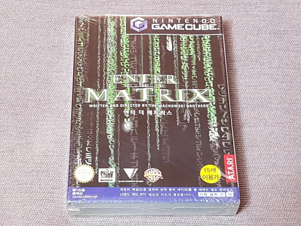 Nintendo Gamecube NGC Enter The Matrix Game Korean Version Brand New Sealed - Image 1 of 4