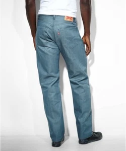 Levis Levi Mens Jeans Shrink to Fit 501 5 Pocket Button Fly Straight New - Picture 1 of 12
