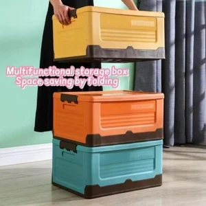 Foldable Storage Box For Books, Clothes, Storage And Arrangement Plastic Househo - Picture 1 of 10