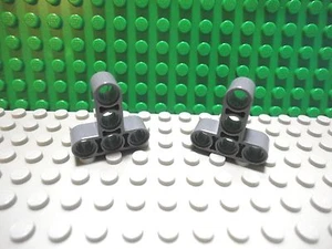 Lego 2 Gris Azulado Oscuro Technic 3x3 Grueso Elevador T con Agujeros de Alfiler NUEVO - Imagen 1 de 1