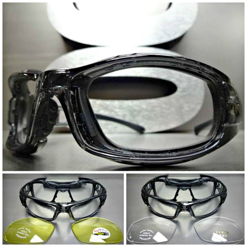 SPORT RACQUETBALL Lens Lensless PROTECTIVE PADDED SAFETY GLASSES