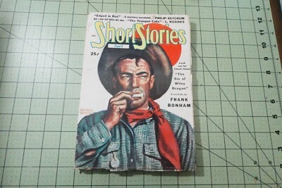 SHORT STORIES APRIL  1949  ADVENTURE PULP MAGAZINE  PHILIP KETCHUM FICTION - Image 1 of 3