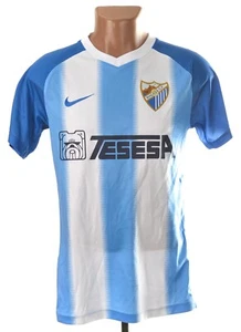 MALAGA SPAIN 2018/2019 HOME FOOTBALL SHIRT NIKE S - Picture 1 of 5
