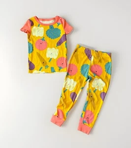 Okie Dokie Girls Veggie Pajama Set Size 4T - Picture 1 of 3