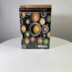 Nikon Nikkor AF 80-400mm f4.5-5.6 D ED VR Lens BOX AND PACKAGING ONLY - Picture 1 of 2
