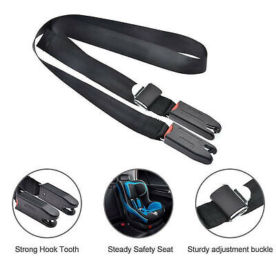 Child Kids Safe Car Seat Strap Kit Install Fixed Belt Connector Isofix Latch • 17.27$