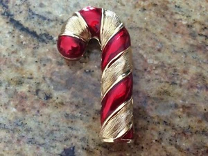 Estee Lauder Solid Perfume Compact "Candy Cane" Full - Picture 1 of 2