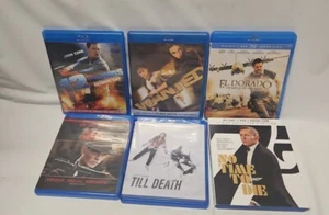 EL DORADO 12 ROUNDS WANTED TILL DEATH PUBLIC ENEMIES NO TIME TO DIE BLU RAY DVD - Imagen 1 de 8