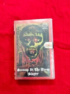 Slayer Seasons In The Abyss RARE orig Cassette tape INDIA indian Clamshell 1997 - Picture 1 of 4