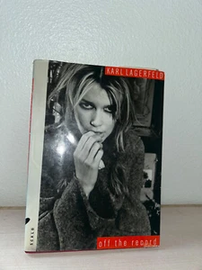 Karl Lagerfeld Off the Record by Karl Lagerfeld 1995 Hardcover Good Condition - Picture 1 of 8