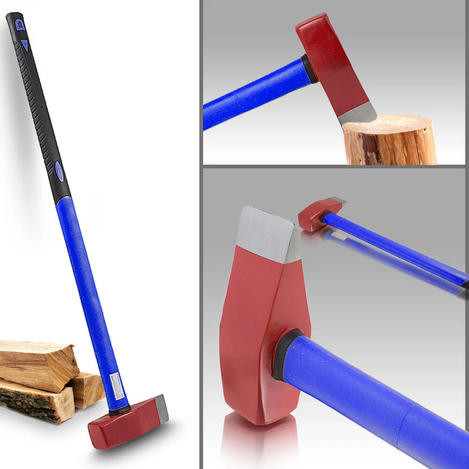 Bituxx 15745 90 cm Spalthammer mit Fiberglas - Blau