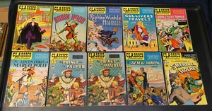 20 Classics Illustrated Comic Books Lot #3,7,12,16,24,27,29,31,33,42,47,50,78,87 - Picture 1 of 4