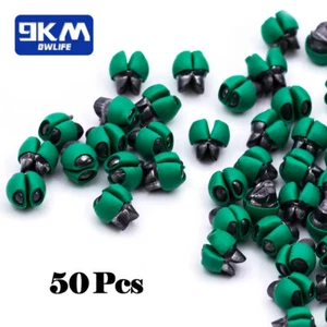 50~200Pcs Fishing Split Shot Sinkers Weights Removable Rubber Lead Sinkers Mold - Picture 1 of 9