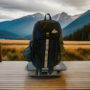 Crux By Gregory Backpack Excellent Condition Blue & Gray Hiking Trail Camping  - Picture 1 of 7