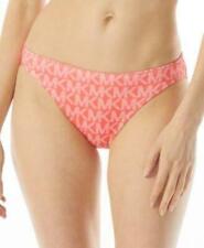 MSRP $58 Michael Kors Womens Classic Bikini Bottoms Pink Size Large