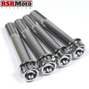 Ducati Multistrada 1200 1260 Titanium Front Caliper Bolts 12 Point Bi-Hex Head - Picture 1 of 4