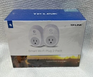 TP-Link HS100 Smart Plug (2er Pack), WLAN, funktioniert mit Alexa. Neu. Siegel ((D-4)) - Bild 1 von 3