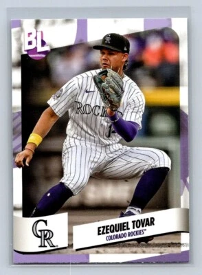 2024 Topps Big League Baseball Card #63 Ezequiel Tovar Colorado Rockies (A) - Image 1 of 2