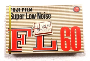 FUJI FL 60 casete de audio vintage cinta en blanco sellada Hecho en Japón Tipo I - Imagen 1 de 2