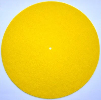 Pro-Ject Slipmat Turntable Mat Felt Mat 295 Mm Yellow - Image 1 of 2