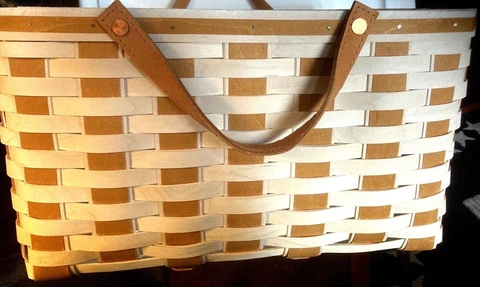 Longaberger-Square Laundry-Ivory/Warm Brown-NEW!!! Cover