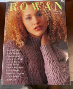 M ROWAN KNITTING MAGAZINE 1998 (NUMBER 24) By Stephen Sheard w/ Patterns - Picture 1 of 6