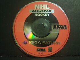 NHL All-Star Hockey (Sega Saturn, 1995) Disc Only 