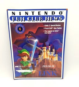 Nintendo Fun Club News Zelda II Link RAR Band 2 Nummer 6 (April/Mai 1988) - Bild 1 von 2