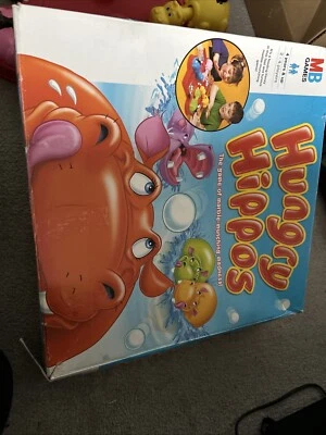 MB GAMES HUNGRY HIPPOS GAME 2002 Family Games - Image 1 of 3