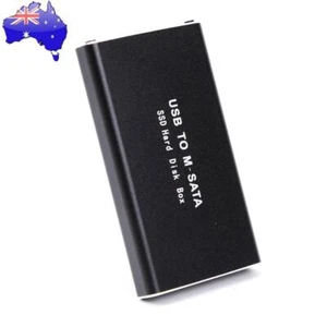 Mobile Hard Disk Box mSATA to Type-C 3.1 Adapter Laptop SSD Disk Enclosure - Afbeelding 1 van 12