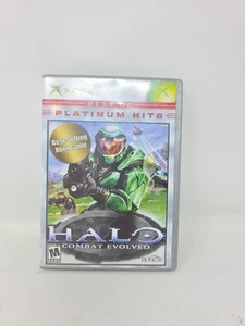 Halo: Combat Evolved Best of Platinum Hits (Microsoft Xbox 2001) CIB W/Manual - Picture 1 of 3