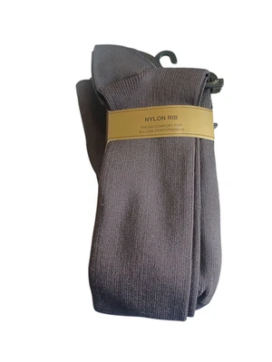 Носки мужские Roundtree & Yorke Gold Label, коричневые — 3 пары — нейлоновые ребра - Изображение 1 из 4