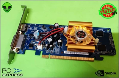 NVIDIA GEFORCE 9300 GE 256 MB DDR2 SCHEDA VIDEO PCI EXPRESS 466851-001 - Immagine 1 di 3