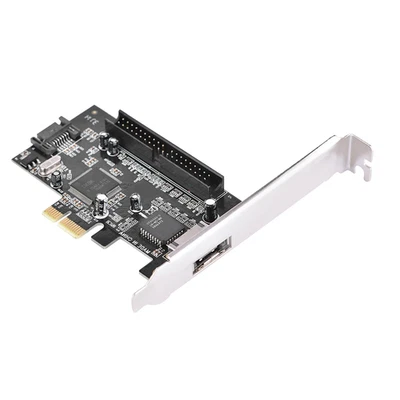 ㄧPCI-E PCI Express To IDE ATA133 + II + ESATA JMB363 Adapter Card - Image 1 of 4