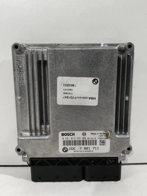 Centralina Motore ECU BOSCH BMW E87/E81/E90/E91/E60/E61/E83 - DDE 7 801 711 - Immagine 1 di 3