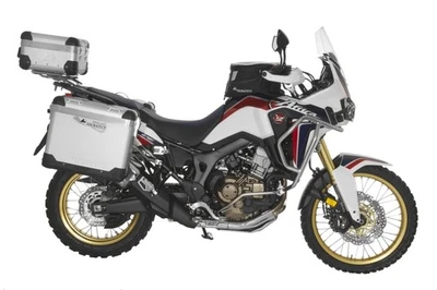 Touratech Stainless Steel Pannier Frames - CRF1000L (2015-17) - Silver - Image 1 of 3