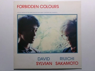 DAVID SYLVIAN RYUICHI SAKAMOTO FORBIDDEN COLOURS VIRGIN VS601-12 JAPAN AMBIENT - Image 1 of 3