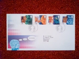 GB FDC 1994 MEDICAL DISCOVERIES BUREAU SPECIAL P/MARK - Picture 1 of 1