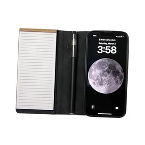 MOJO Notepad Phone Case for iPhone 14 - Folding Wallet Phone Fits iPhone 14 - Picture 1 of 7