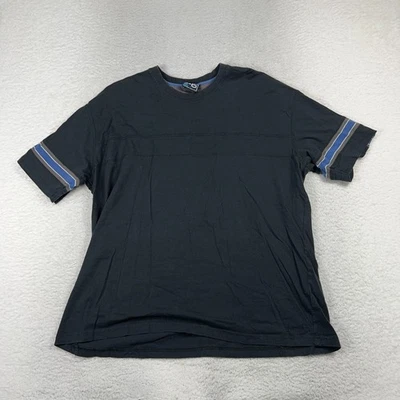 Vintage XG Extreme XXL Shirt Mens Short Sleeve Navy Stripe Crew 90s Y2K - Изображение 1 из 4