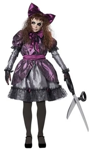 Women's California Costumes Doll of the Damned Costume - M - Picture 1 of 2