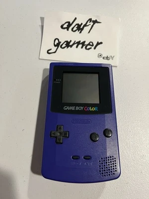 Nintendo GameBoy Color Uva NMI Merchandising Minorista Quiosco Tienda Exhibición Foto 1 de 2