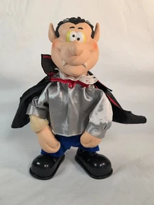 Dancing Dracula Vampire Animated Light-Up Eyes Spooky Vintage Rare 1998 - Picture 1 of 11