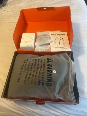 Wasoto加热背心,中等尺寸,黑色 — 第 1/2 张图片