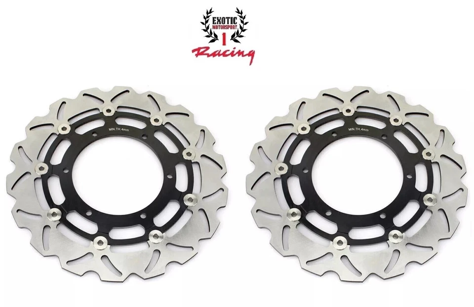 2 rotores de freno delanteros para Yamaha FJR1300 04-13 MT01 1670 (2005 2006) Foto 1 de 4