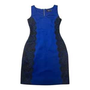 Abito Guess in pizzo blu e nero - Foto 1 di 3