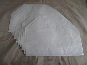 (10) NEW Hospeco Disposable Paper Toilet Seat Covers Bulk travel camping   - Picture 1 of 3