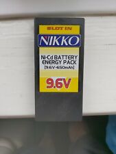 NIKKO 9.6V SLIDE SLOT IN BATTERY PACK 650MAH GIGA POWER