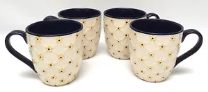 Juego de 4 tazas de café Temptations By Tara Old World Infinity Blue - Imagen 1 de 2